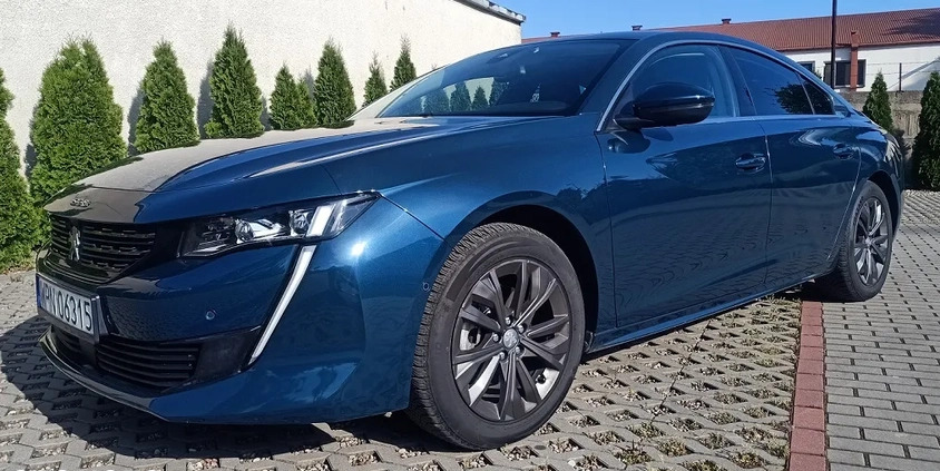 Peugeot 508 cena 79089 przebieg: 172499, rok produkcji 2019 z Dobra małe 92